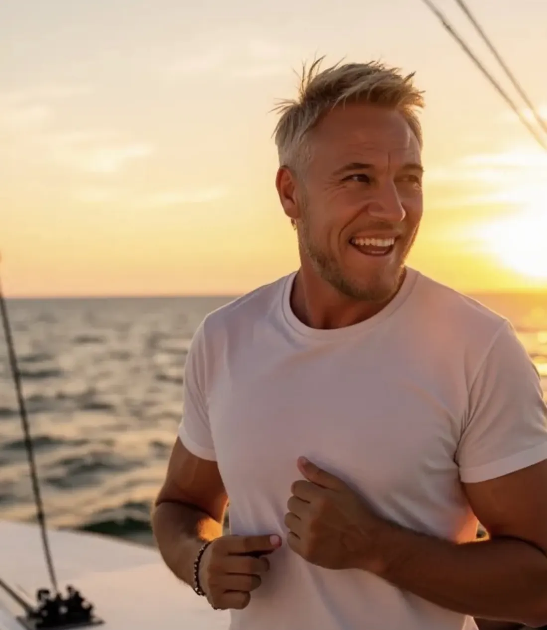Darren Argyle after leaving his corporate role, with income from assets he owns